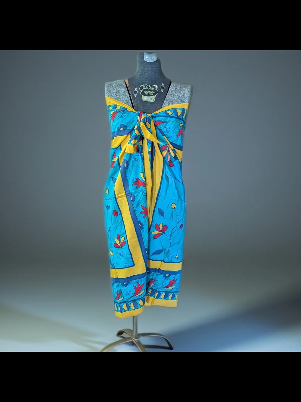RARE Collectible Vintage 1982/1983 PINTO Luxury Cotton Resort Pareo / Sarong
